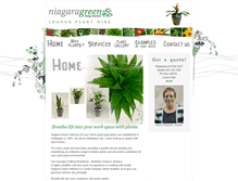 Tablet Screenshot of niagaragreen.co.nz